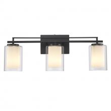  22483 BK - Lisbon Vanity Lighting Black